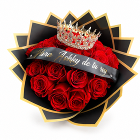 Ramo de 25 rosas luxury